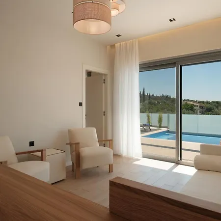 Villa Anapnoe Ikies Corfu Adults Friendly Sfakerá