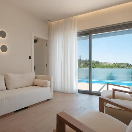 Villa Anapnoe Ikies Corfu Adults Friendly